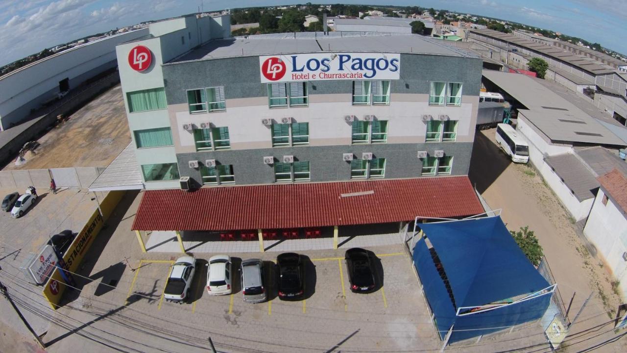 Hotel E Churrascaria Los Pagos リニャレス エクステリア 写真